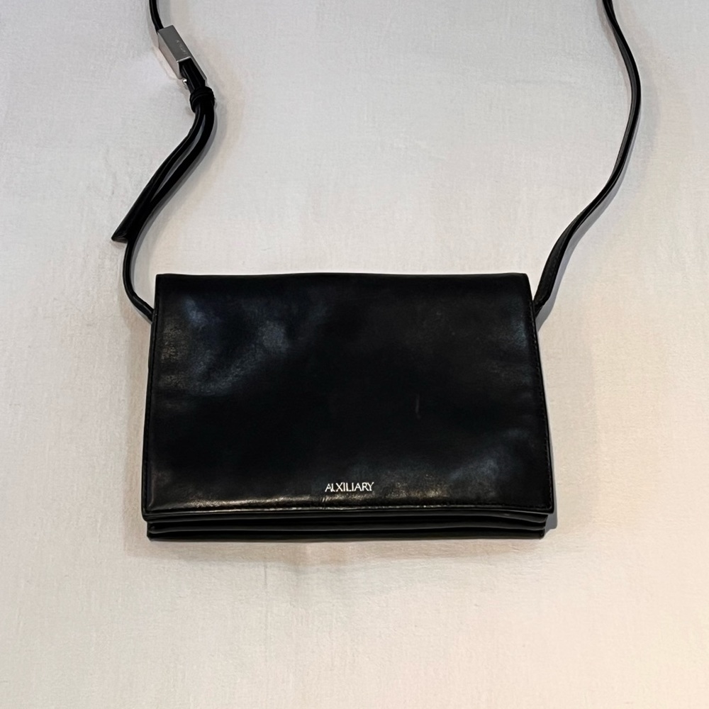 AUXILIARY Leather Crossbody Bag